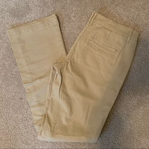Mossimo mid-rise boot cut Khakis